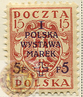 Poland-Regular Surcharged Stamps-1919-Scott-B8-wm.jpg