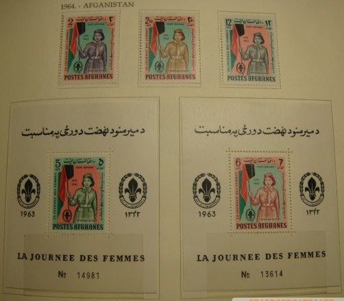 A1964年童子军邮票与小型张.jpg