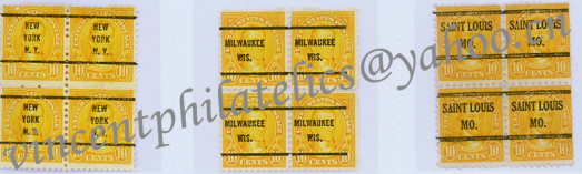 US Pre Cancel Stamps-Block -9-B-AWN.jpg