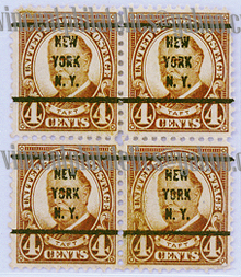 US Pre Cancel Stamps-Block -10-Ca-AWN.jpg