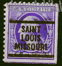 US Pre Cancel Stamps -  LIGHT & DEEP VIOLET 3C-REG--Ja-AWN.jpg