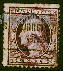 US Pre Cancel Stamps -  LIGHT & DEEP VIOLET 3C-REG--Fb-AWN.jpg