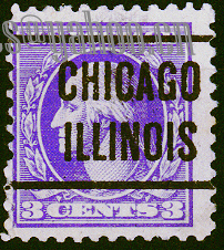 US Pre Cancel Stamps -  LIGHT & DEEP VIOLET 3C-REG--Hd-AWN.jpg