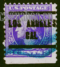 US Pre Cancel Stamps -  LIGHT & DEEP VIOLET 3C-REG--Cb-AWN.jpg