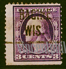 US Pre Cancel Stamps -  LIGHT & DEEP VIOLET 3C-REG--Ec-AWN.jpg