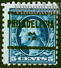 US Pre Cancel Stamps - BLUE 5C-REG-Fc-AWN.jpg