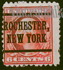 US Pre Cancel Stamps - RED ORANGE  6C-REG--Aa-AWN.jpg