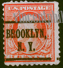 US Pre Cancel Stamps - RED ORANGE  6C-REG--Ba-AWN.jpg