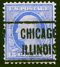 US Pre Cancel Stamps - PALE ULTRAMARINE  15C-REG--Aa--AWN.jpg