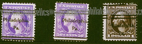 US Pre Cancel Stamps -   50c-$1 -REG--A-AWN.jpg