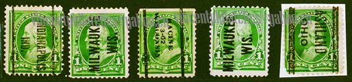 US Pre Cancel- Benjamin GREEN 1C -REG-A-AWN.jpg