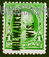 US Pre Cancel- Benjamin GREEN 1C -REG-Ad-AWN.jpg