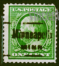 US Pre Cancel- Benjamin SC 331 --GREEN 1C -REG--Ba-AWN.jpg