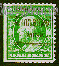 US Pre Cancel- Benjamin SC 331 --GREEN 1C -REG--Ae-AWN.jpg