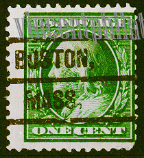 US Pre Cancel- Benjamin SC 331 --GREEN 1C -REG--Bd-AWN.jpg