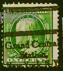 US Pre Cancel- Benjamin SC 331 --GREEN 1C -REG--Ce-AWN.jpg