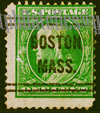 US Pre Cancel- Benjamin SC 331 --GREEN 1C -REG--Ab-AWN.jpg