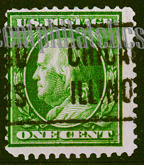 US Pre Cancel- Benjamin SC 331 --GREEN 1C -REG--Cd-AWN.jpg