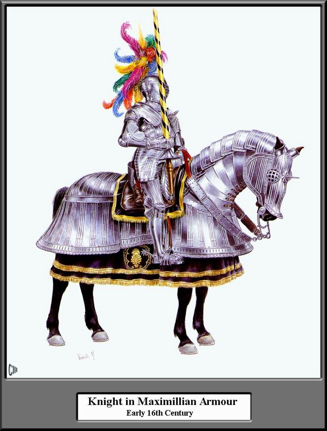 16世纪神圣罗马帝国皇帝马克西米利安的胸甲骑兵.jpg