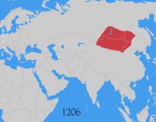 蒙古帝国疆域的扩大演变.gif