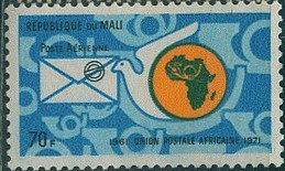 C1971非洲邮联白鸽和信1枚新.jpg