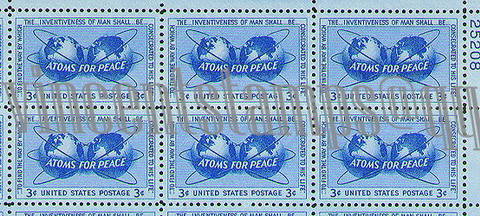 U S Sheet Stamp-19 #1070  Atoms for Peace-AWa-2ok.jpg